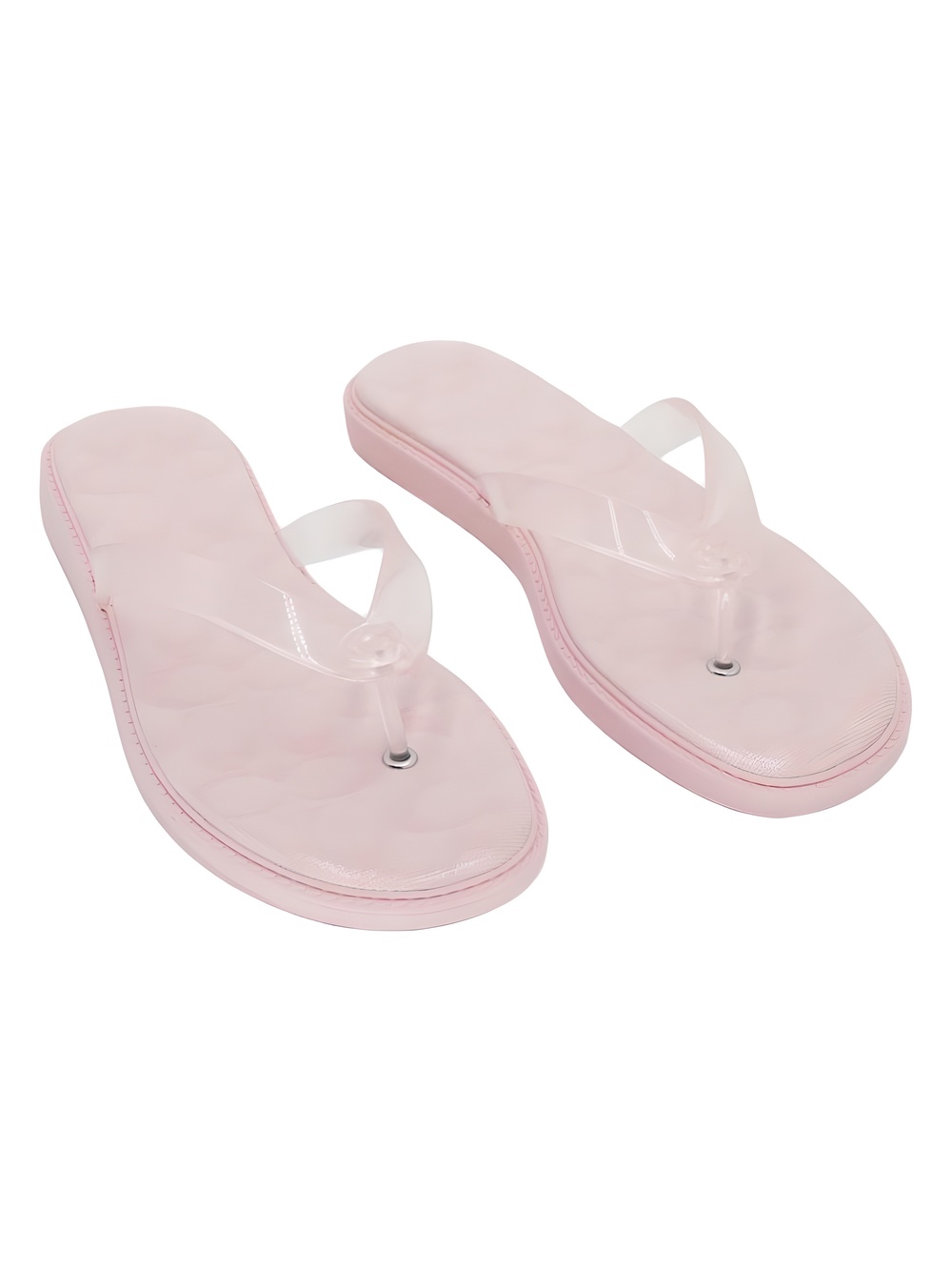 COACH Jelly Slip-On Flip Flop Candy Pink Thong Sandals Size 8M